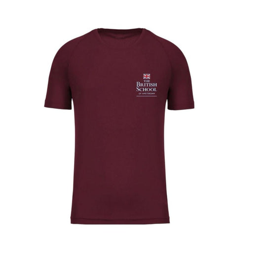 PE Sport T-Shirt (Juniors and Seniors) - Maroon