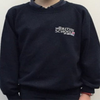 BSA (Early Years & Junior) old logo sweatshirt -Navy